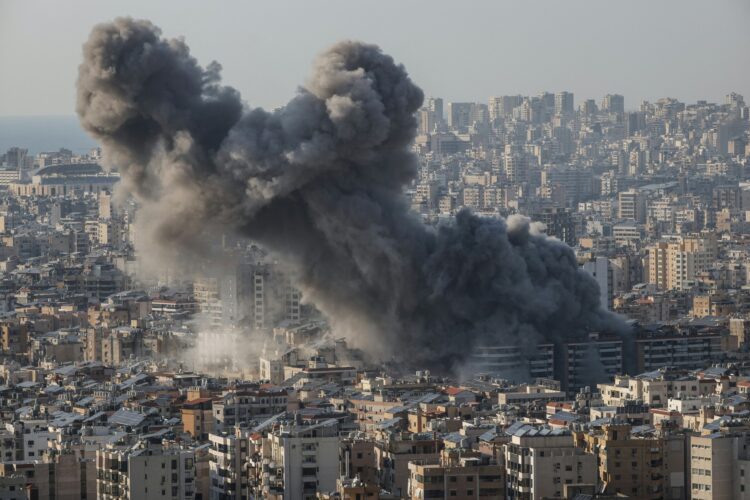 Útoky izraelskej armády na Libanon. Ilustračné foto: Ibrahim AMRO / AFP / Profimedia