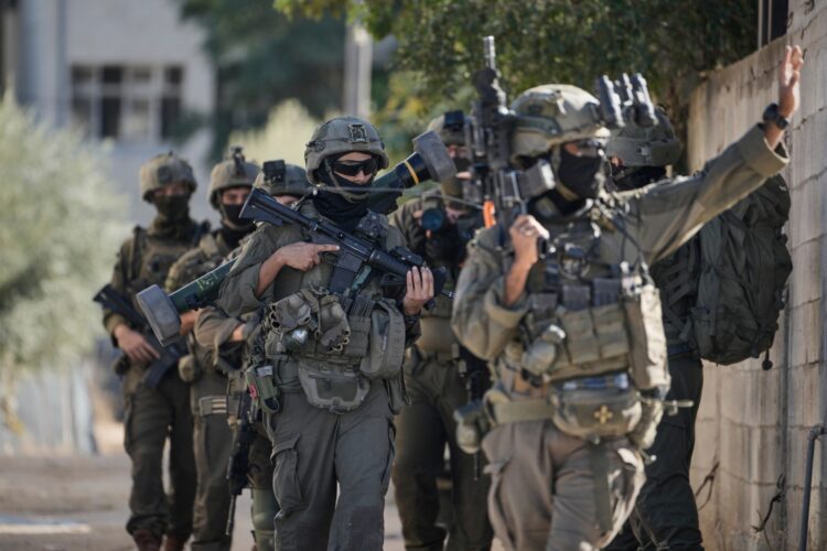 Vojáci Izraelských ozbrojených sil (IDF). Zdroj: ČTK / AP / Majdi Mohammed