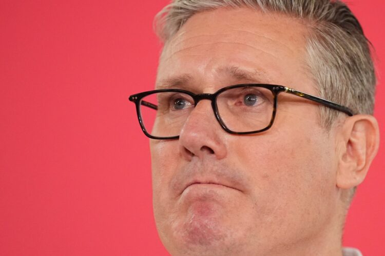 Britský premiér Keir Starmer. Zdroj: James Manning / PA Images / Profimedia
