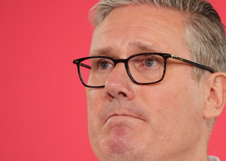 Britský premiér Keir Starmer. Zdroj: James Manning / PA Images / Profimedia