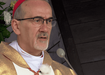 Latinský patriarcha Jeruzalema a kardinál Pierbattista Pizzaballa. Foto: Téma.21