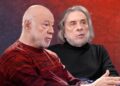 Ladislav Snopko a Ján Štrasser ve studiu Téma.21