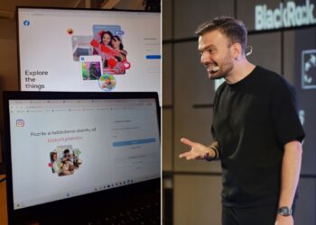 Sociálne siete Instagram a Facebook a bezpečnostný expert Karol Suchánek.